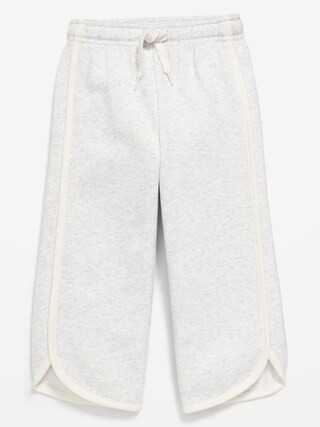 Dolphin-Hem Cropped Sweatpants for Toddler Girls | Old Navy (US)