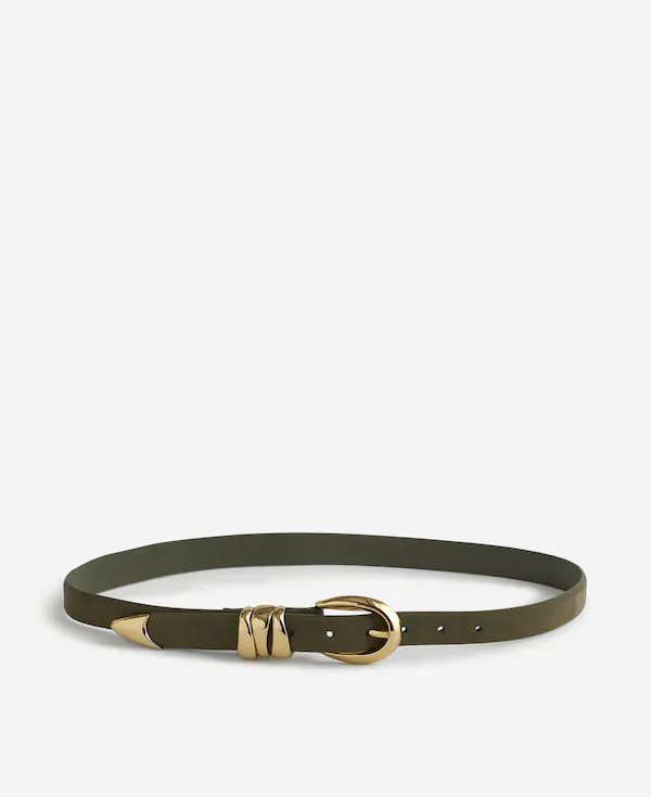 Triple Metal Keeper Belt | Madewell