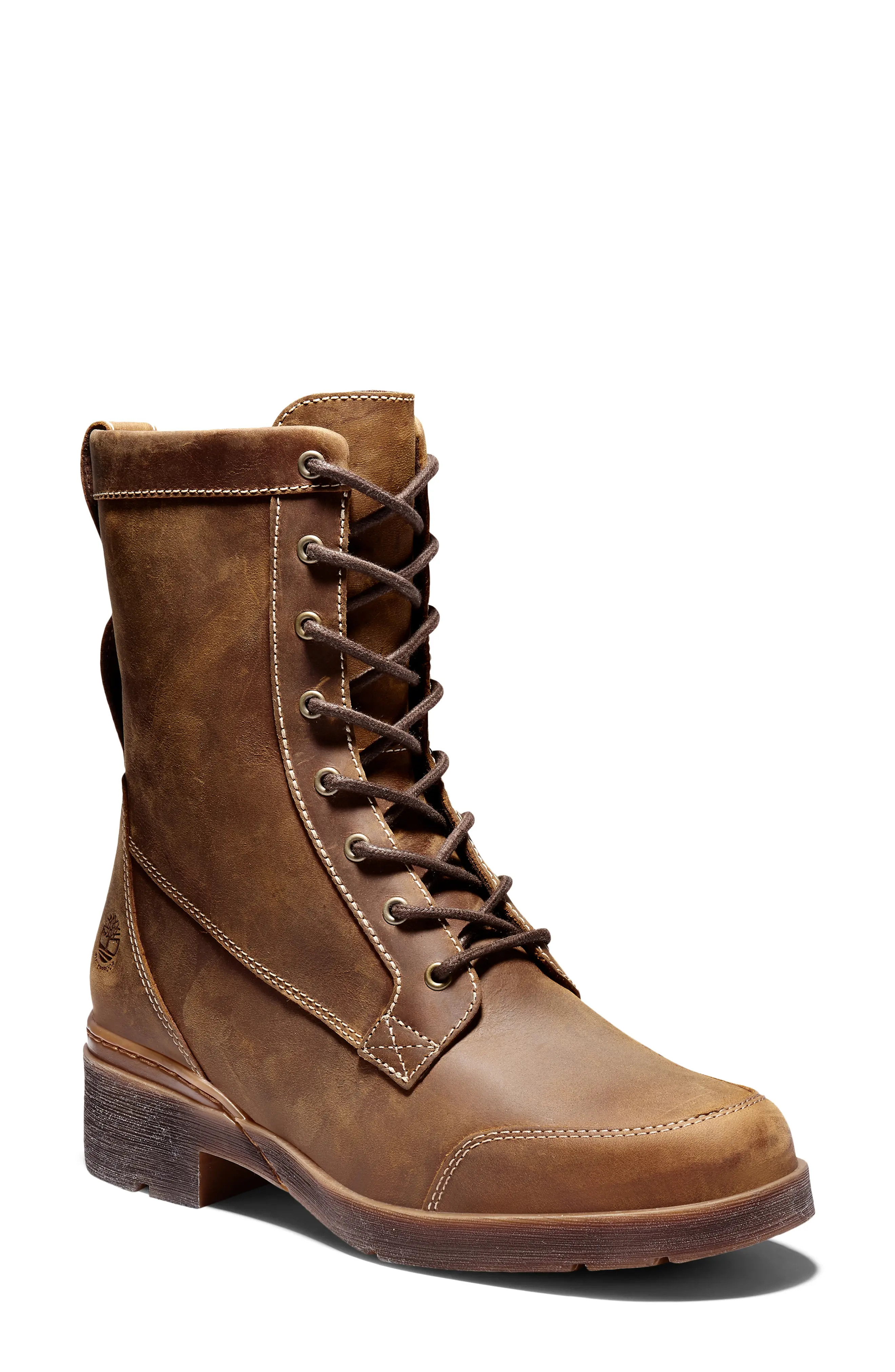 Women's Timberland Graceyn Waterproof Lace-Up Boot, Size 6 M - Brown | Nordstrom