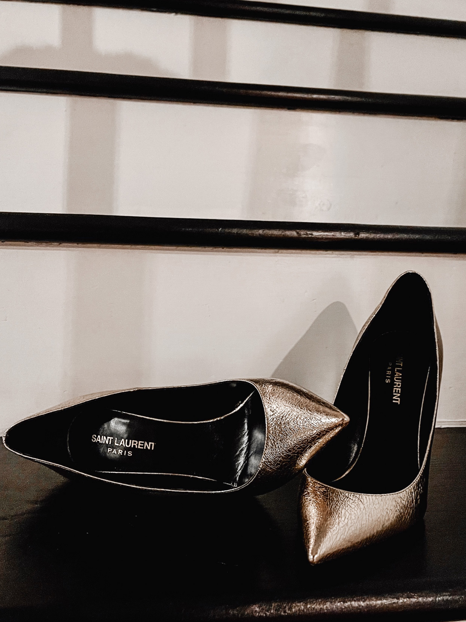 Saint Laurent high heels, metallic heels, stilettos, metallic shoes, gold heels


Vacation outfits, jeans, Alix Earle, work outfit, chic outfit, valentines, fashion jackson, saint Laurent 

#LTKshoecrush #LTKstyletip #LTKwedding