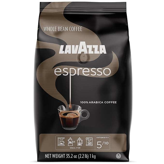 Lavazza Espresso Whole Bean Coffee Blend, Medium Roast, 2.2 Pound Bag (Packaging May Vary) Premiu... | Amazon (US)