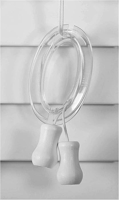 Blind Cord Winder - No Wall Damage Safety Blind Cord Wrap Cleat Alternative (Clear, 2 - Pack) | Amazon (US)