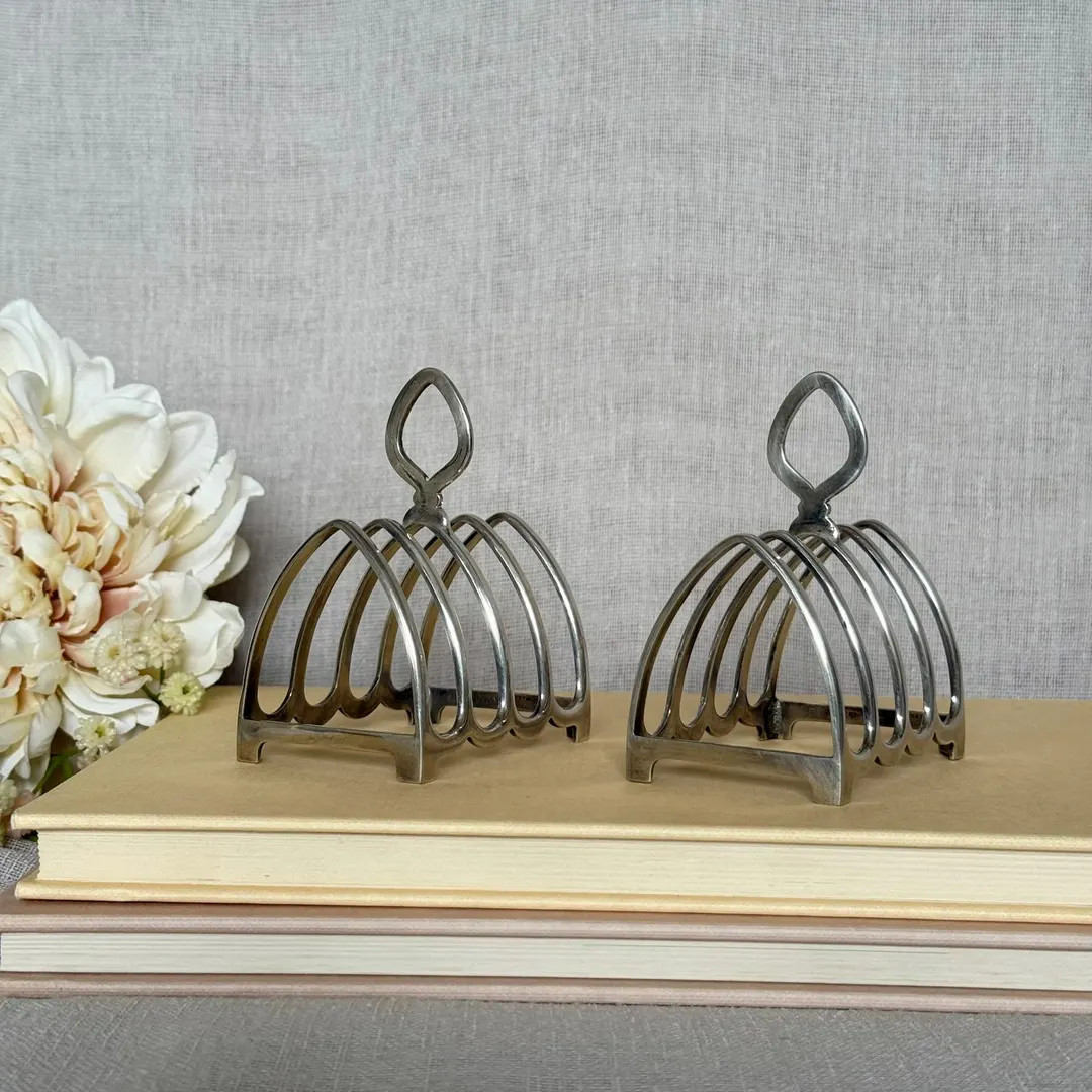Vintage Silver-Plated Toast Rack – W.M. Drummond & Co, Melbourne - Set of 2 | Etsy (US)