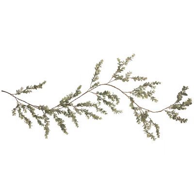 Northlight 5‘ White Berry and Eucalyptus Christmas Garland - Unlit | Target