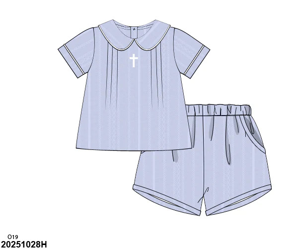 SPRING PO SHIPS MARCH(1-31): Heirloom Shorts Set | Tutti Frutti Kids Co
