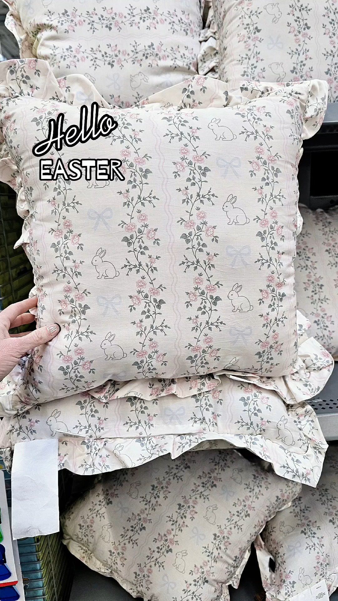 The Easter Pillows at Walmart  have me making hard decisions in the isle 

#LTKSeasonal #LTKHome