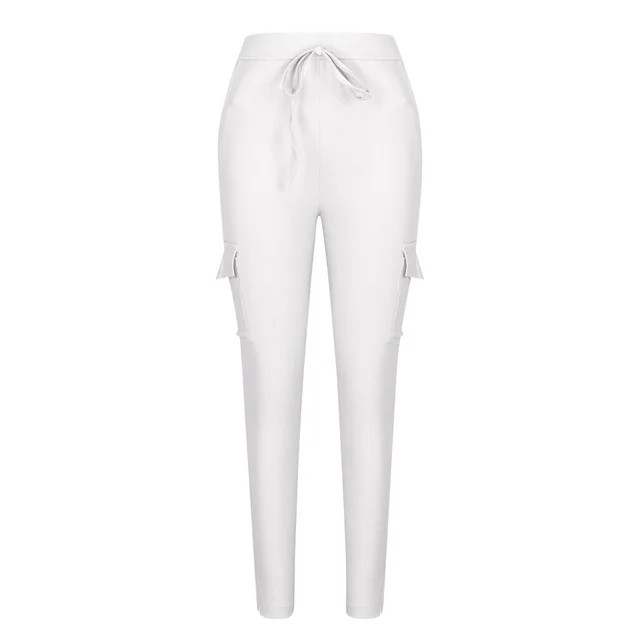 FchengtaiS Womens Cargo Pants Lightweight Quick Dry Jogger Casual Stretch Drawstring Pants Elasti... | Walmart (US)