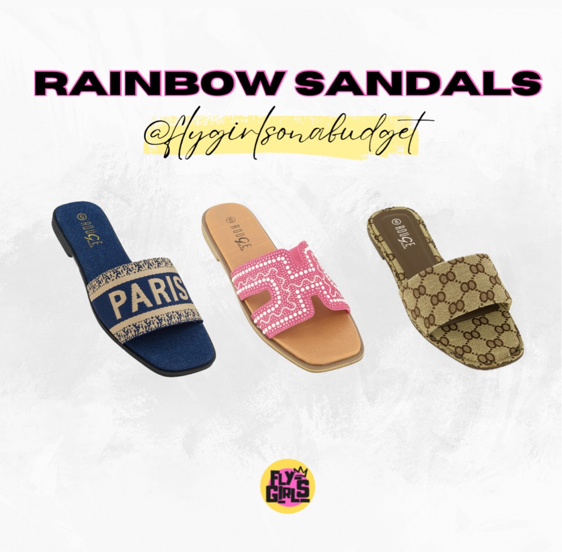 Rainbow Sandals | Designer Inspired 💗 


rainbow shop, sandals, cute sandals, summer sale, summer fashion, summer style, style inspiration, outfit inspiration, luxury for less

#LTKShoeCrush #LTKFindsUnder50 #LTKSummerSales