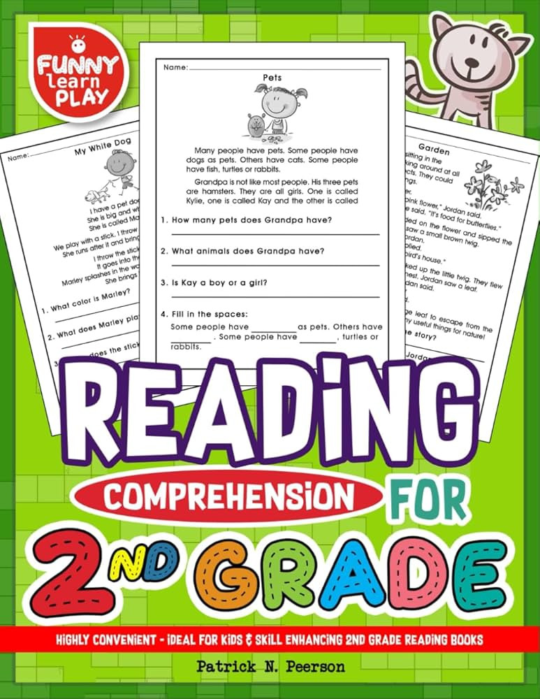 Reading Comprehension Grade 2: Highly Convenient - Ideal for Kids & Skill Enhancing 2nd Grade Rea... | Amazon (US)