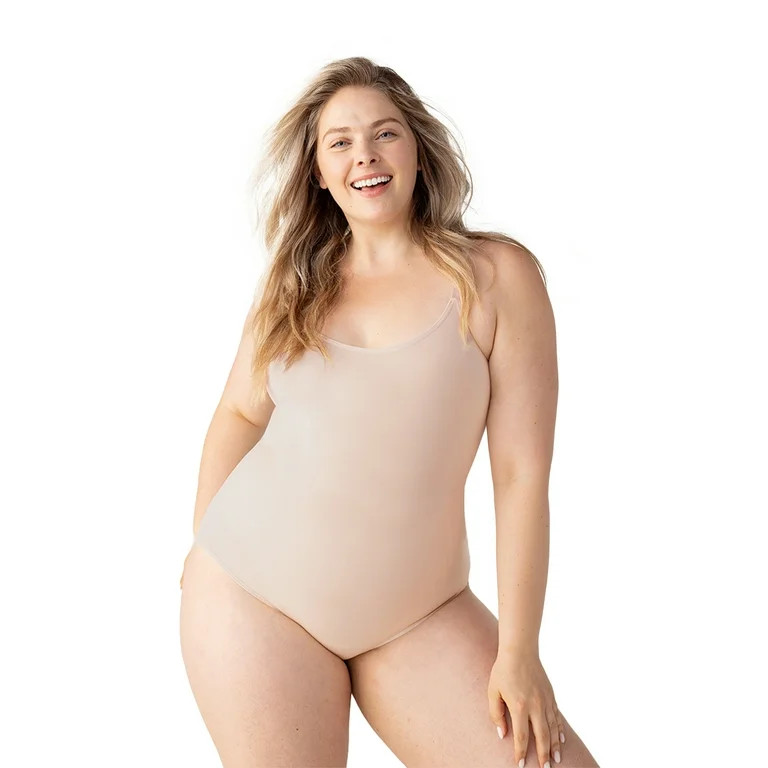 Shapermint Core Womens Shapewear Tummy Control Scoop Neck Bodysuit, Sizes S to 4XL, Style SC950AB... | Walmart (US)