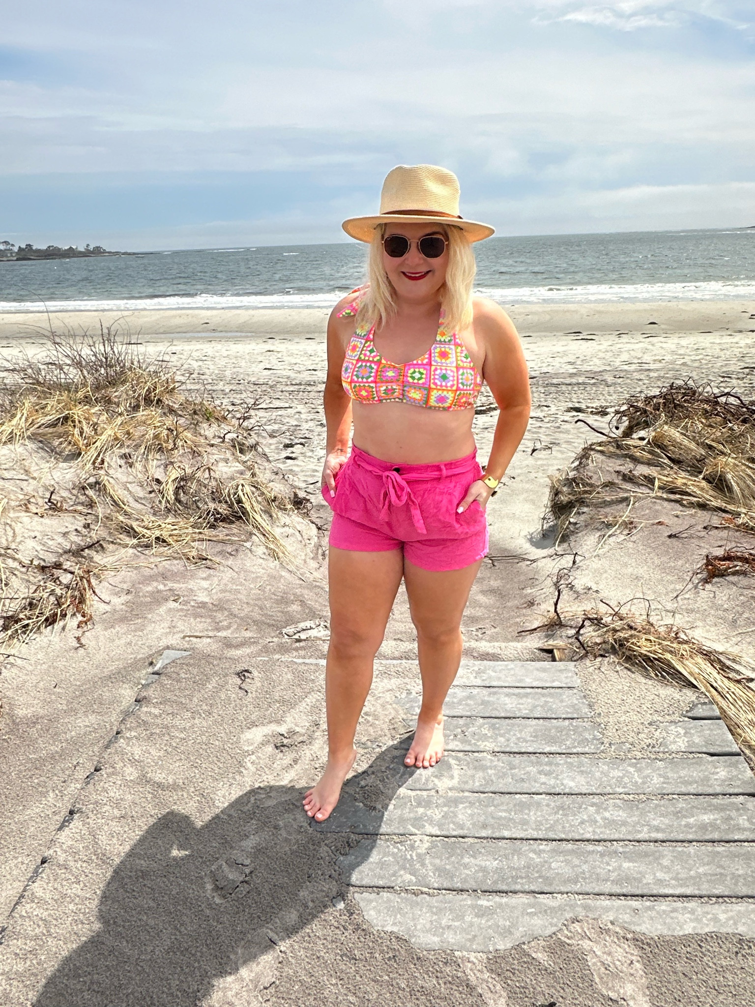 There are still plenty of beach days left and I am sneaking away every chance I can get! I love this crochet bikini from Pink Lily I am wearing a medium

#LTKSeasonal #LTKSwim #LTKStyleTip