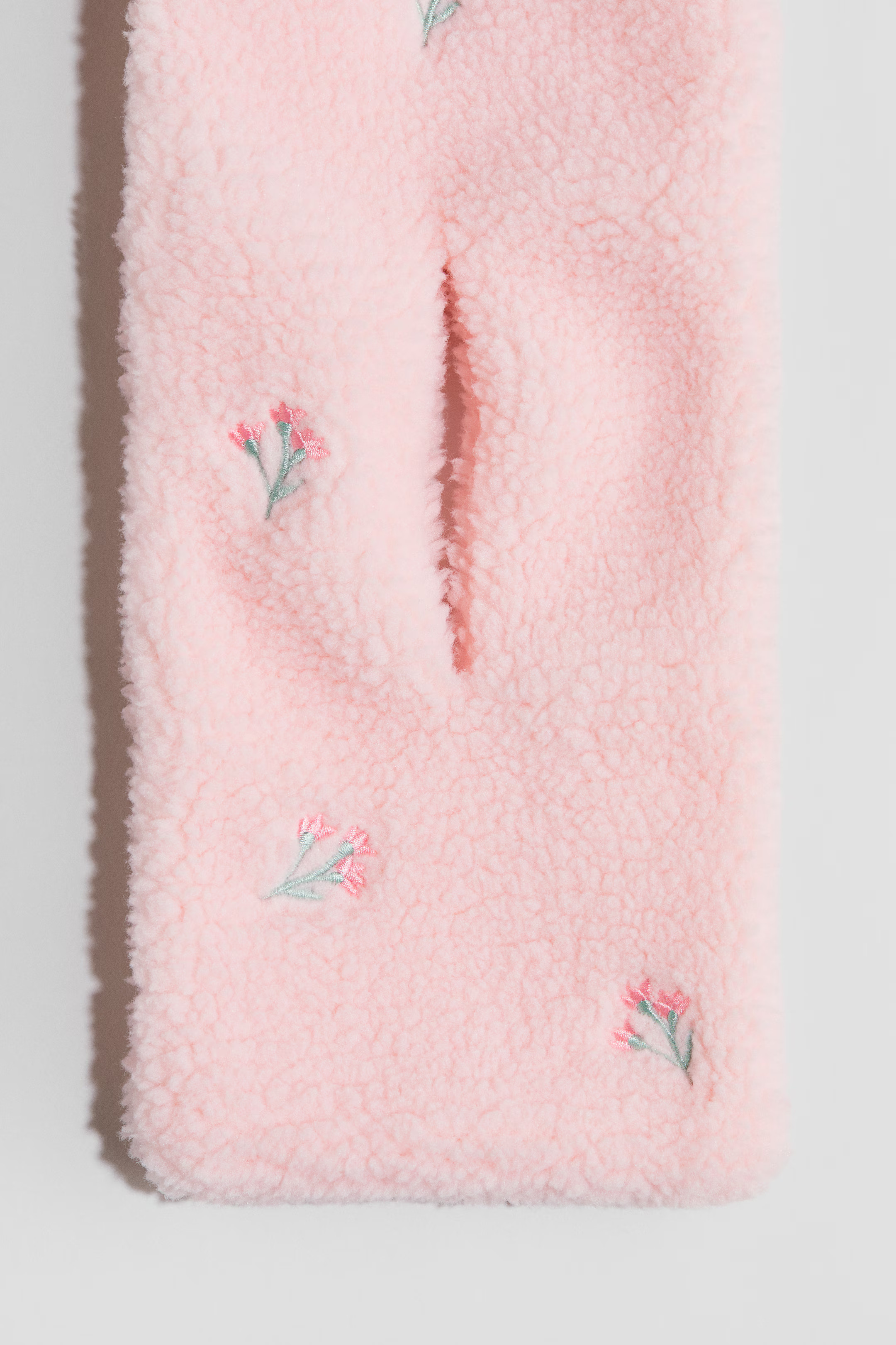 Embroidered-Detail Keyhole Scarf | H&M (US + CA)