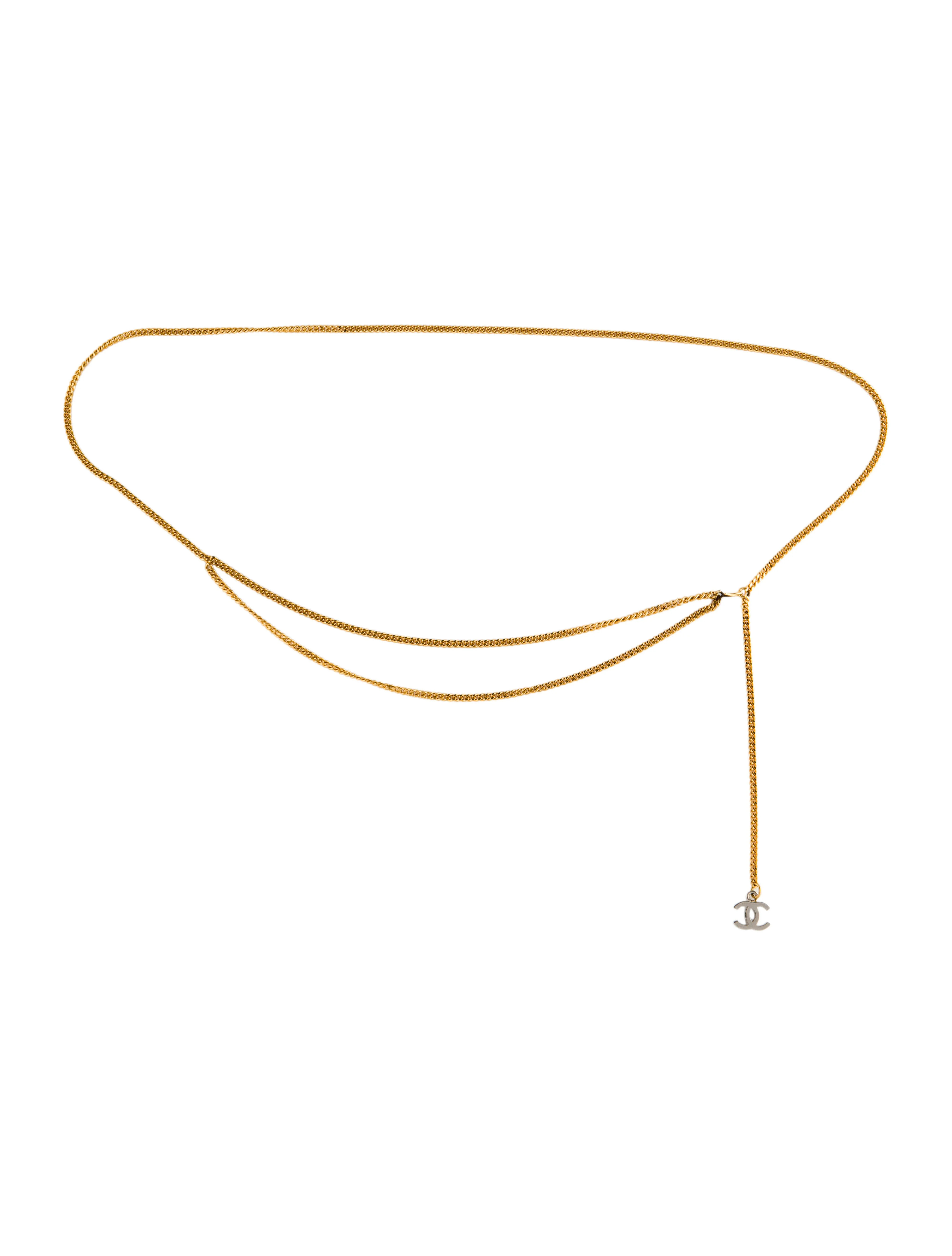 1997 Interlocking CC Logo Waist Belt | The RealReal