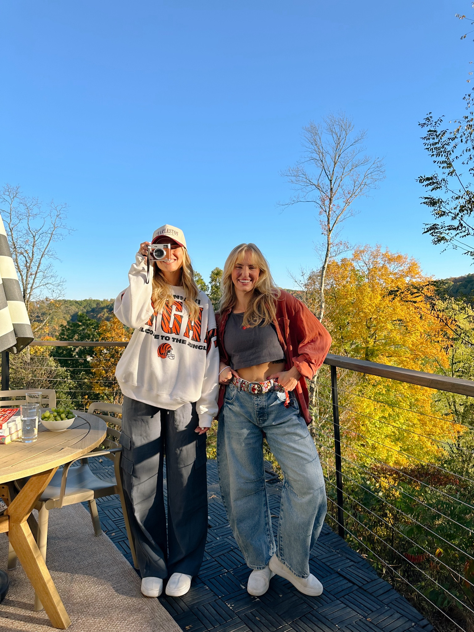 Thank goodness pants that feel like sweatpants are in style. Stay true to size in everything!

#LTKSeasonal #LTKStyleTip