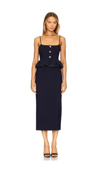 Taffia Dress in Navy | Revolve Clothing (Global)
