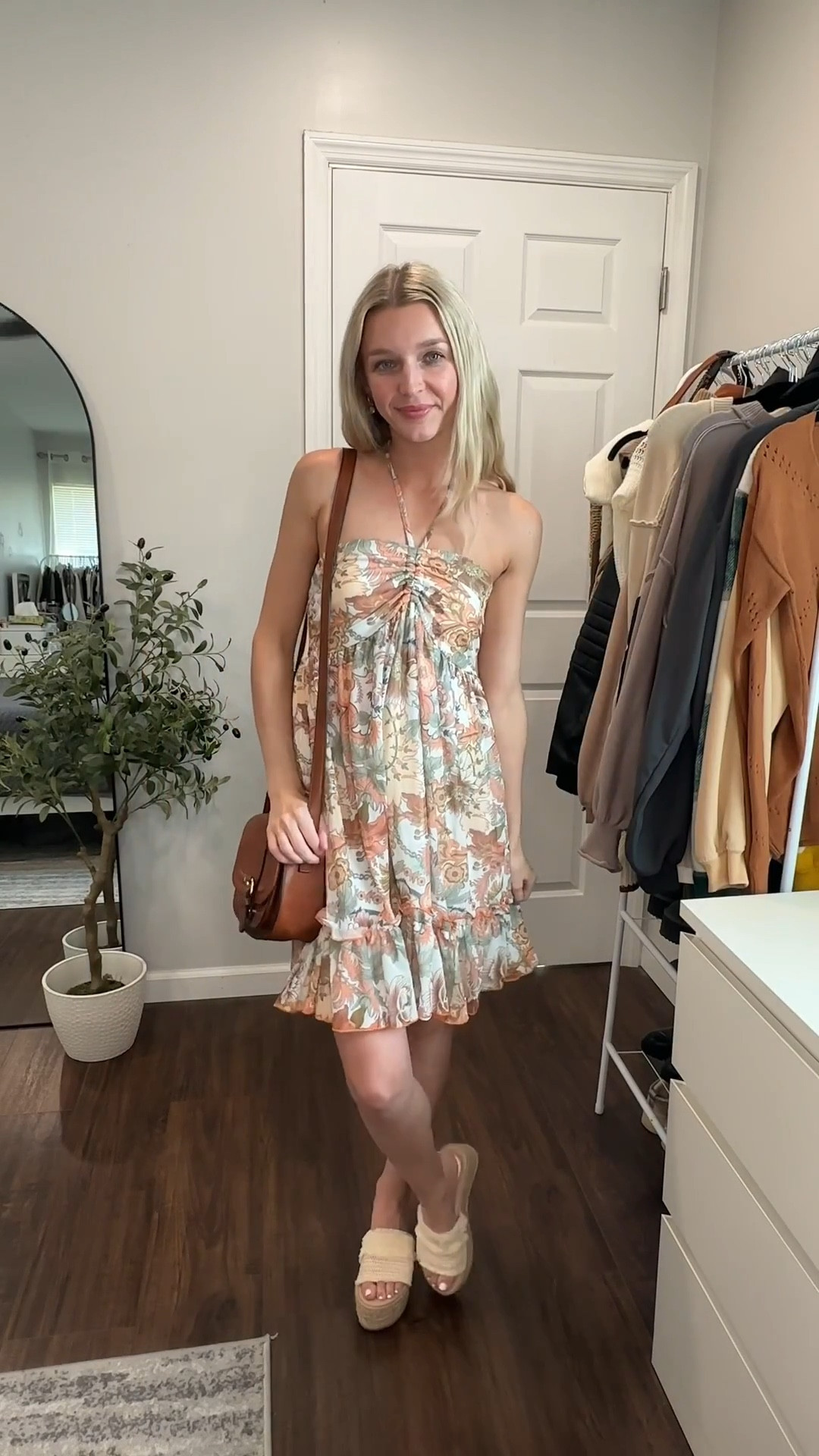 The cutest little paisley halter dress for spring/summer! Love the print & fit - wearing a small💕✨

#LTKSeasonal #LTKPetite #LTKFindsUnder50
