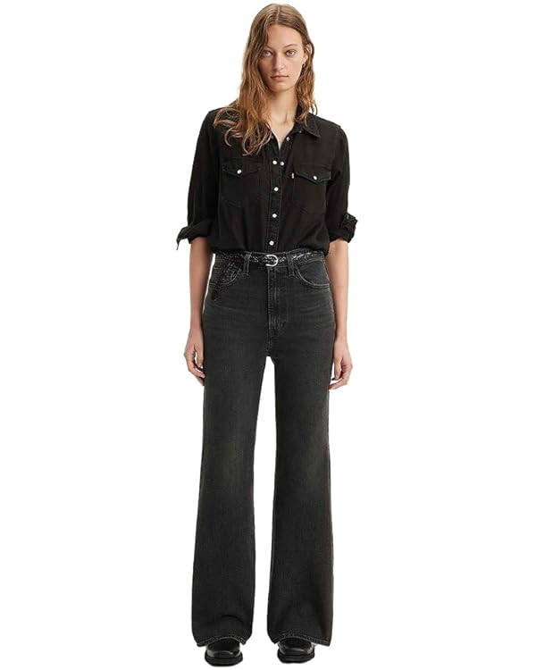 Levi's Ribcage Bells - Jeans - Classique - Femme | Amazon (FR)