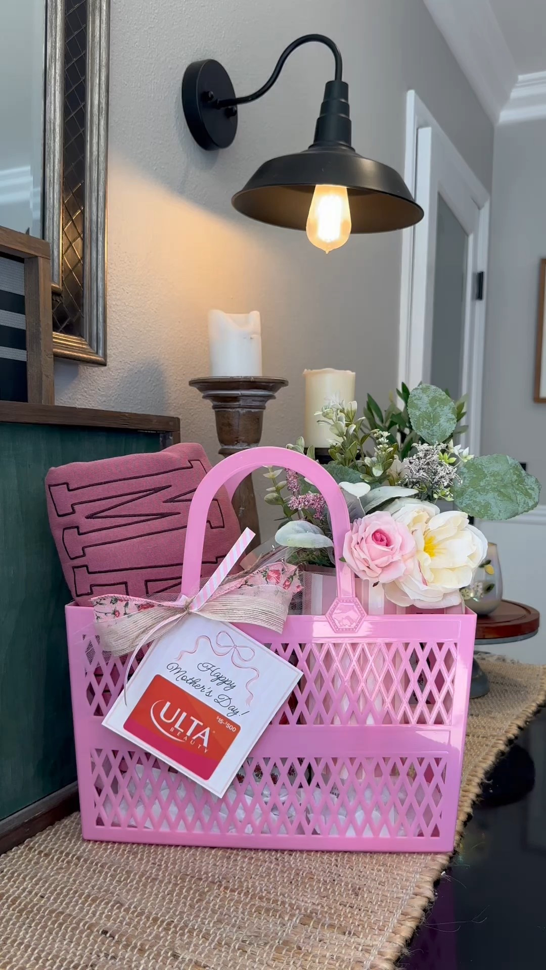 Join me for my daily Mother’s Day Celebration series! Today I’m sharing a fun little gift idea. The tote is so fun, perfect for the beach, pool or lake. The mama sweater is so soft! The pouch is so cute & the new striped Stanley is great for Summer! A few florals since it is Mother’s Day & I added a gift card onto our digital gift tag gift card holder. Finished off this gift with decorative ribbon! A gift Mom is sure to love. Happy Gifting!🎀💐

#LTKFamily #LTKSeasonal #LTKGiftGuide