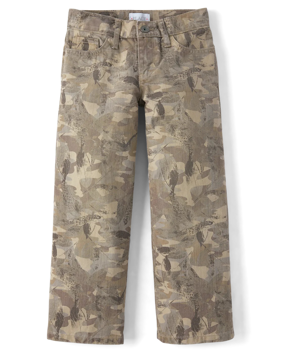 Girls Camo Baggy Jeans - brown | The Children's Place