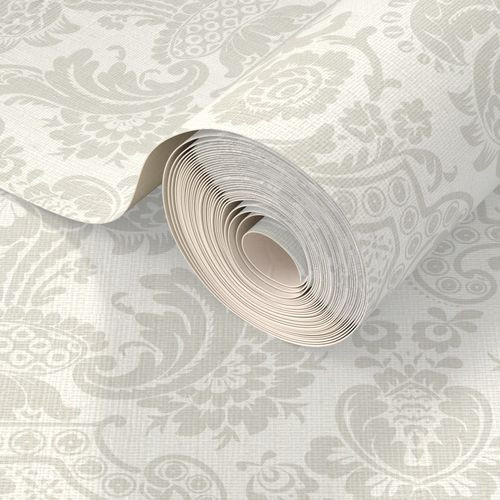 Kremnitz White II Wallpaper | Spoonflower | Spoonflower