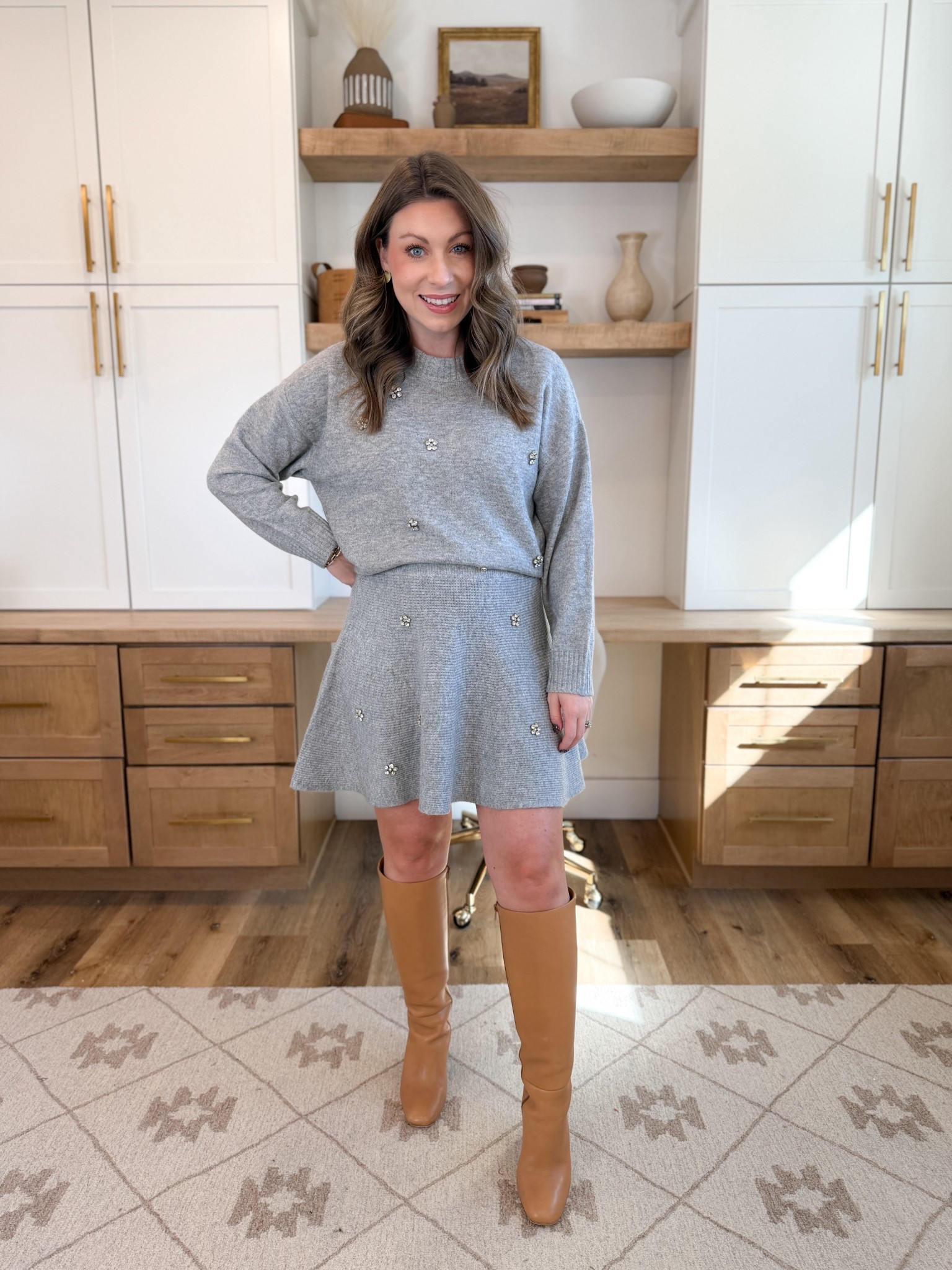 The cutest set from Walmart! Has the softest fabric and the cutest details! Wear together or as separates! 

#LTKHoliday #LTKSeasonal #LTKU