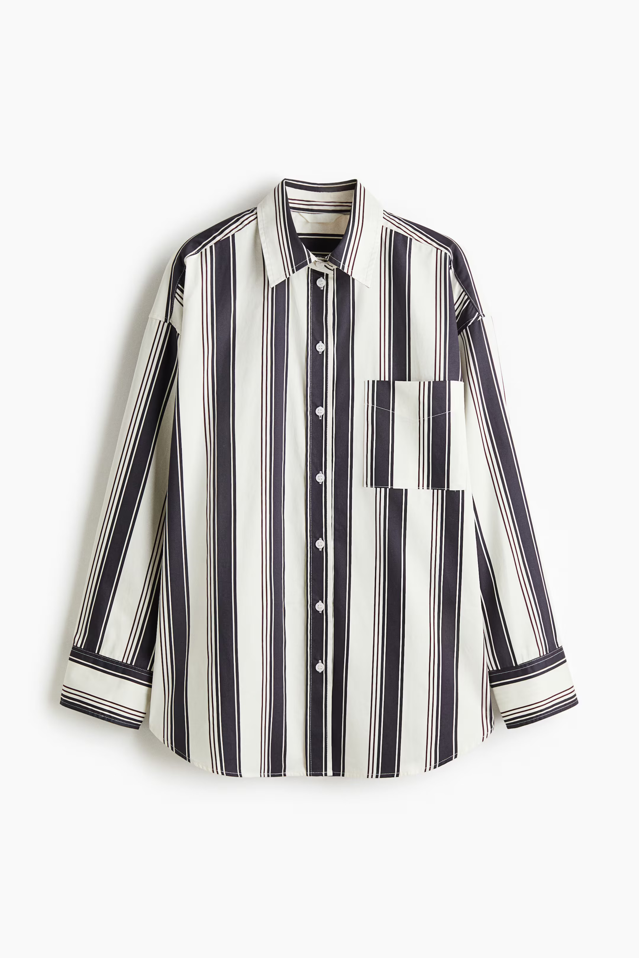 Poplin shirt | H&M (UK, MY, IN, SG, PH, TW, HK)