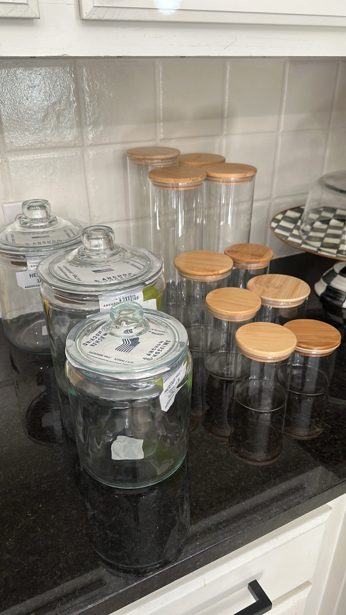 Pantry Jars for organizing! This makes my heart happy ☺️🖤

#LTKSeasonal #LTKHome