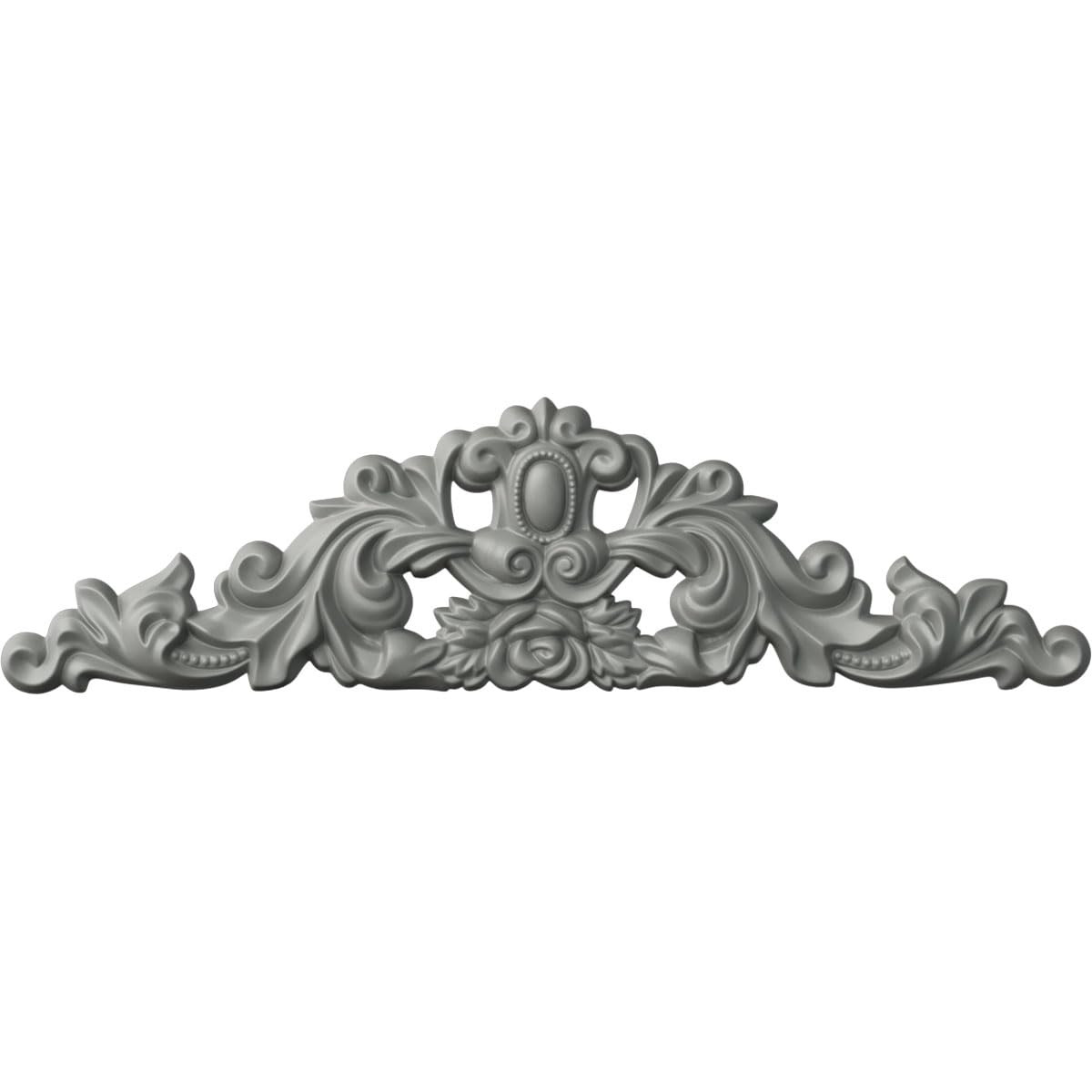 Ekena Millwork 32 1/4"W x 8 7/8"H x 1 5/8"P Legacy Center Onlay | Amazon (US)