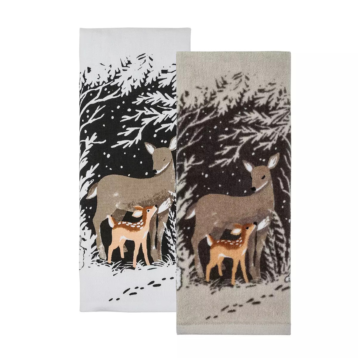St. Nicholas Square® Deer Kitchen Towel 2-pk. | Kohl's