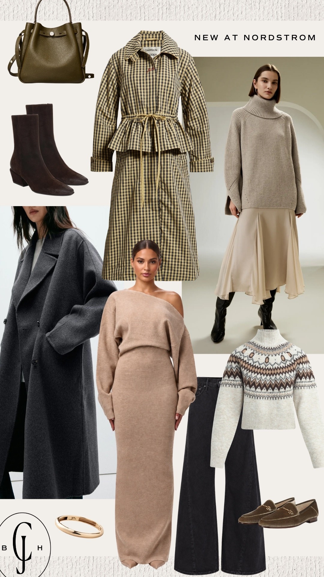 New at Nordstrom for the colder weather.