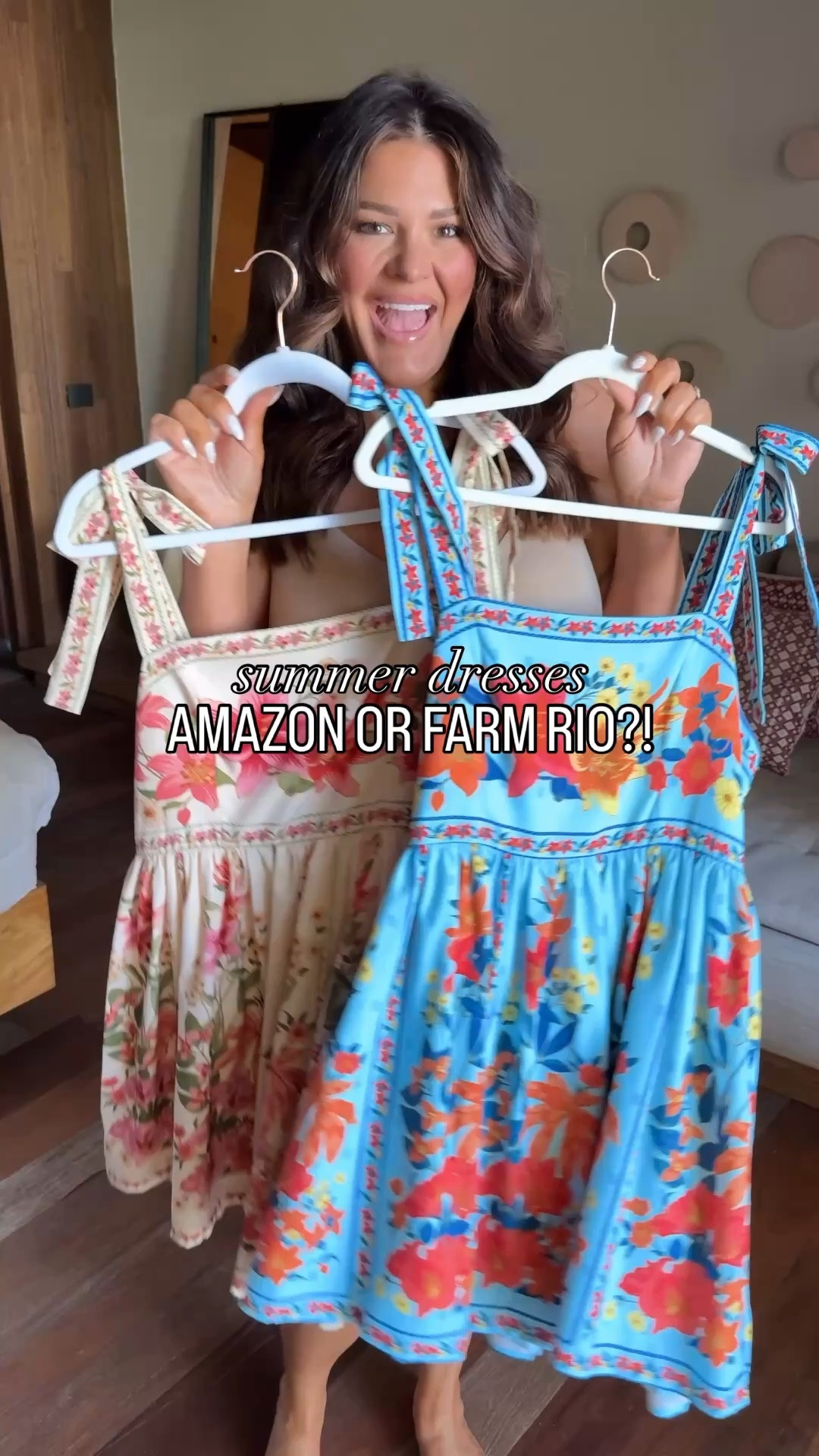 Size: Large

POV: You found the Amazon dresses that look like they belong on a luxury tropical vacation. 🌴✨

These gorgeous floral mini dresses are giving major designer-inspired Farm Rio vibes, but at a fraction of the price. The vibrant prints, flattering fit, adjustable tie straps, and easy breezy silhouette make them perfect for vacation outfits, summer weddings, brunch dates, girls trips, beach dinners, and everything in between.

#amazonfashion #SummerDress #VacationStyle #midsizefashion #AffordableFashion

#LTKootd #LTKMidsize #LTKSeasonal