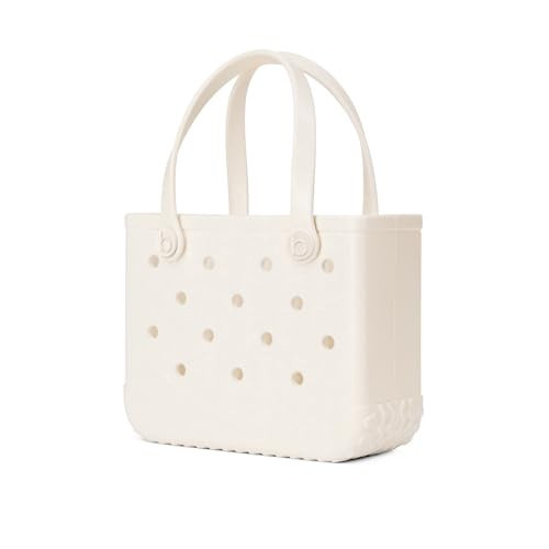 BOGG BAG Bitty Small Tote – 11” x 8.5” x 4.5” – Durable, Washable, Tip-proof – Beach, Pool, Boat, Work, Sports (Coconut Shimmer) | Amazon (US)