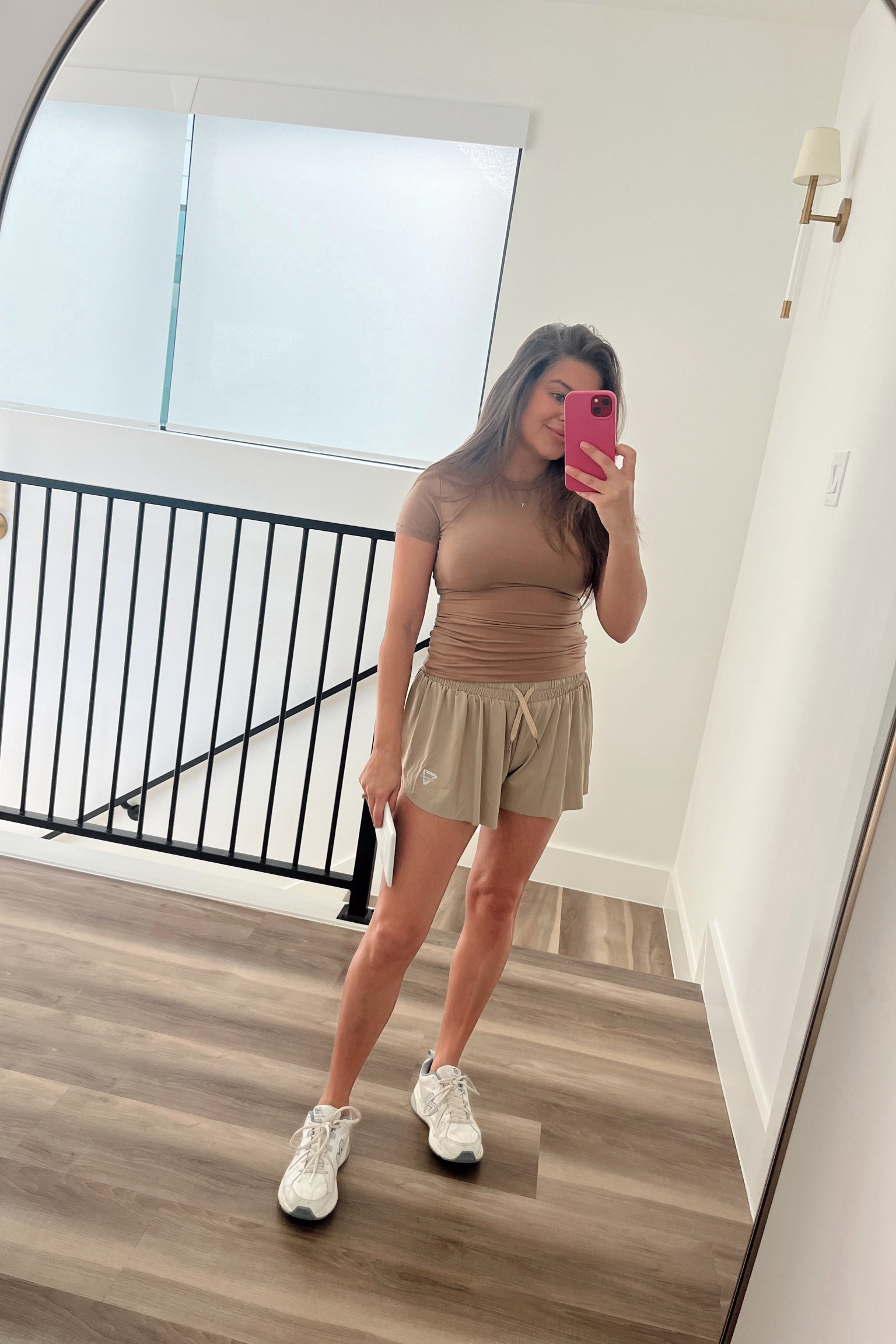 Just bought this skims dupe top in 3 colors and it’s stunning! Can be dressed down with leggings or dressed up and styled under a jacket. Wearing a size small. 

Amazon find. Skims dupe. Crewneck top. Monochromatic. Athleisure top.  

#LTKstyletip #LTKfitness #LTKActive