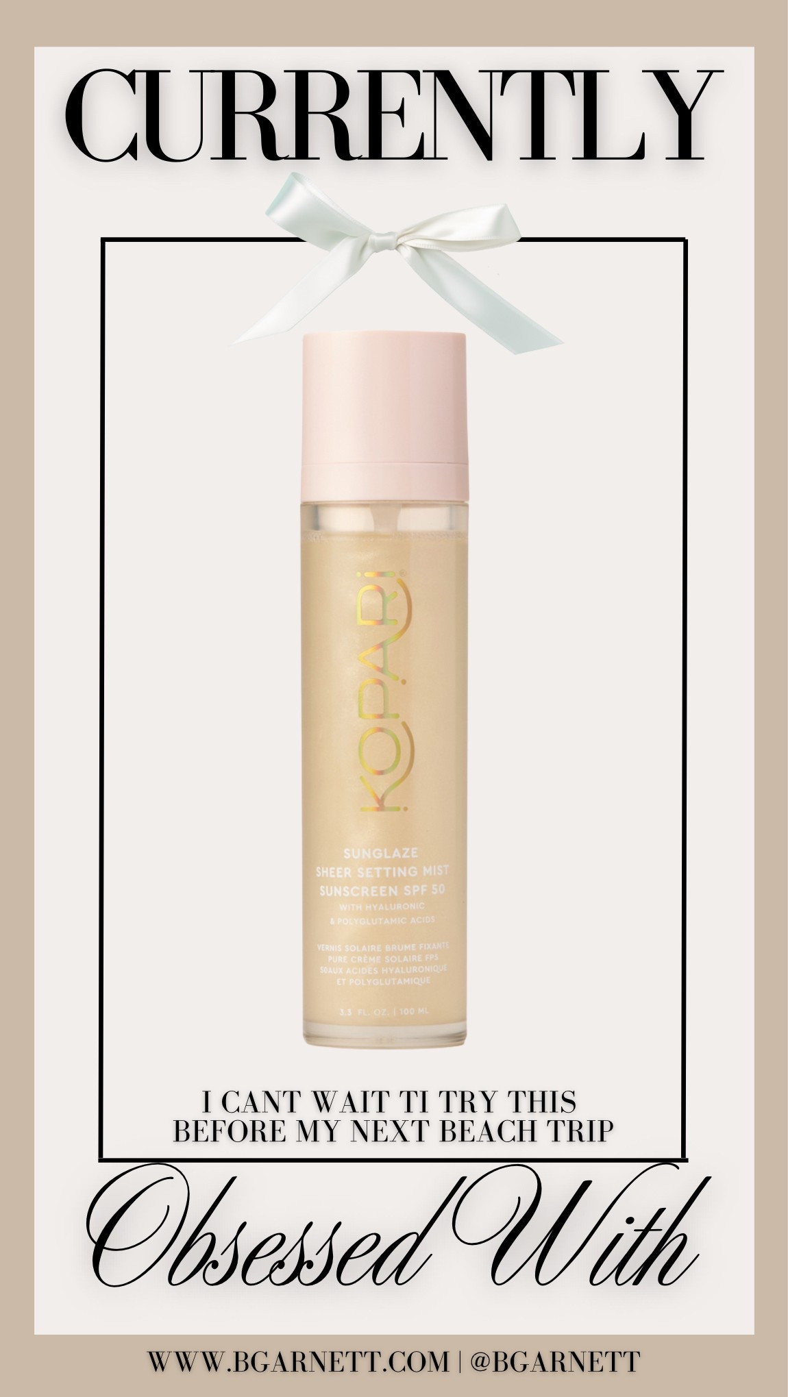 I wish I knew about this ride my trip last week but I’m so excited to try it before the next one!!!

Setting spray that glowy with SPF 50

Setting spray | spf spray | spf | new makeup 

#LTKSwim #LTKBeauty #LTKTravel