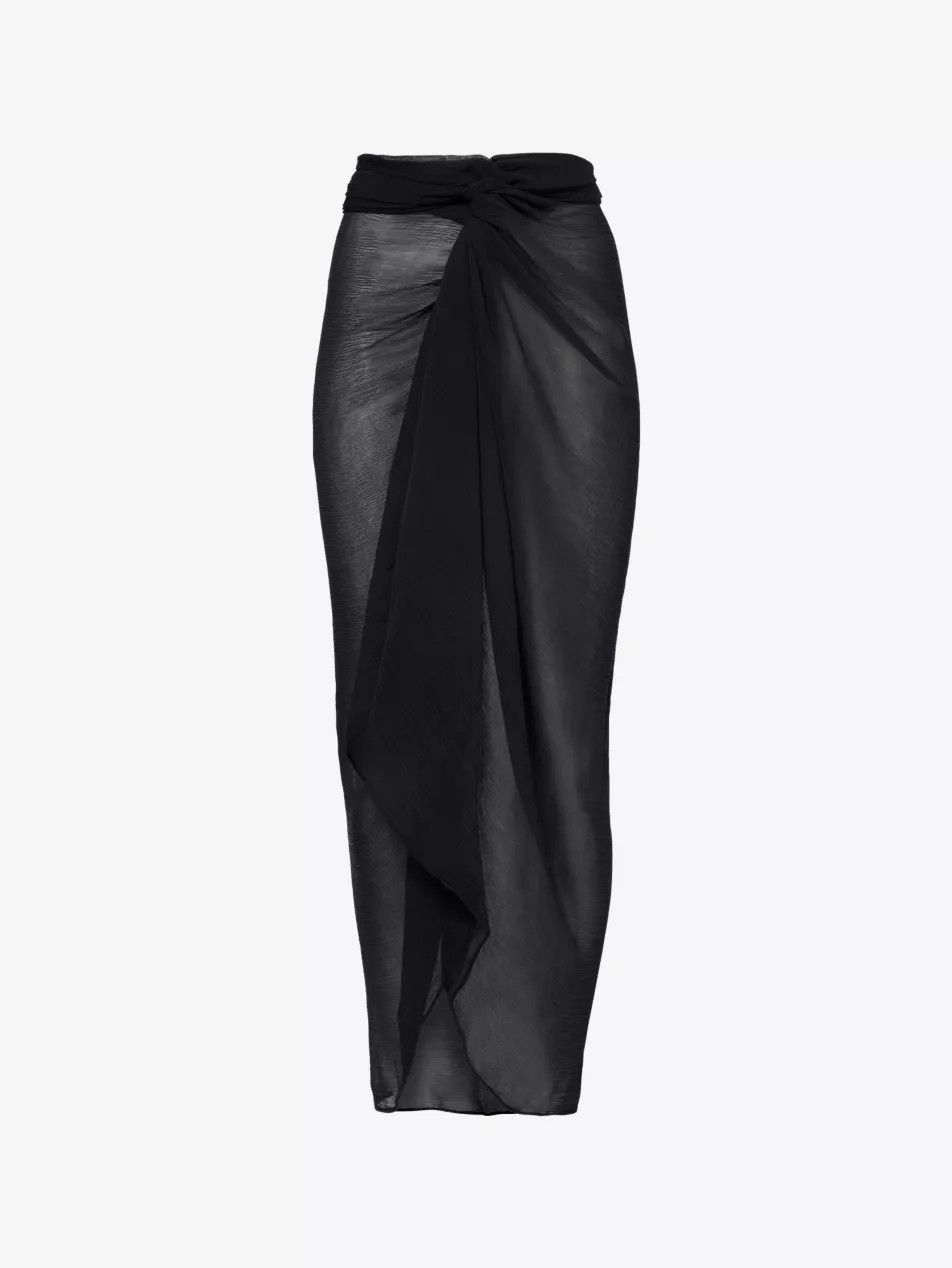 Santorini crepe sarong | Selfridges