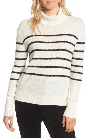 Women's Cupcakes And Cashmere Renny Turtleneck Sweater, Size X-Small - Ivory | Nordstrom