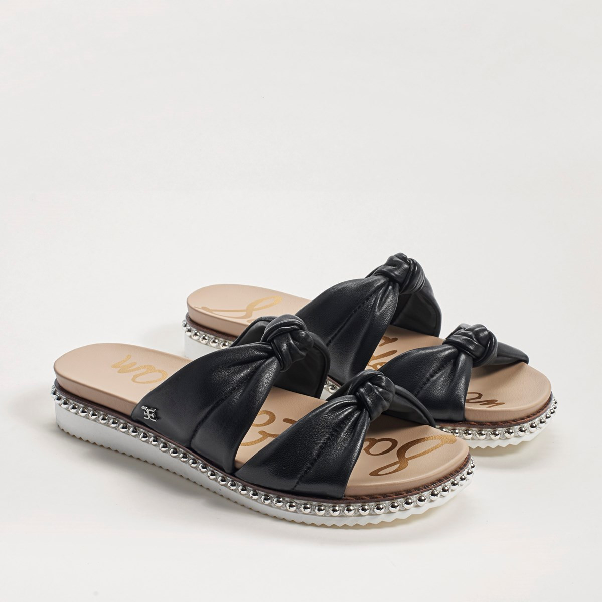 Alyse Knotted Strap Slide Sandal | Sam Edelman