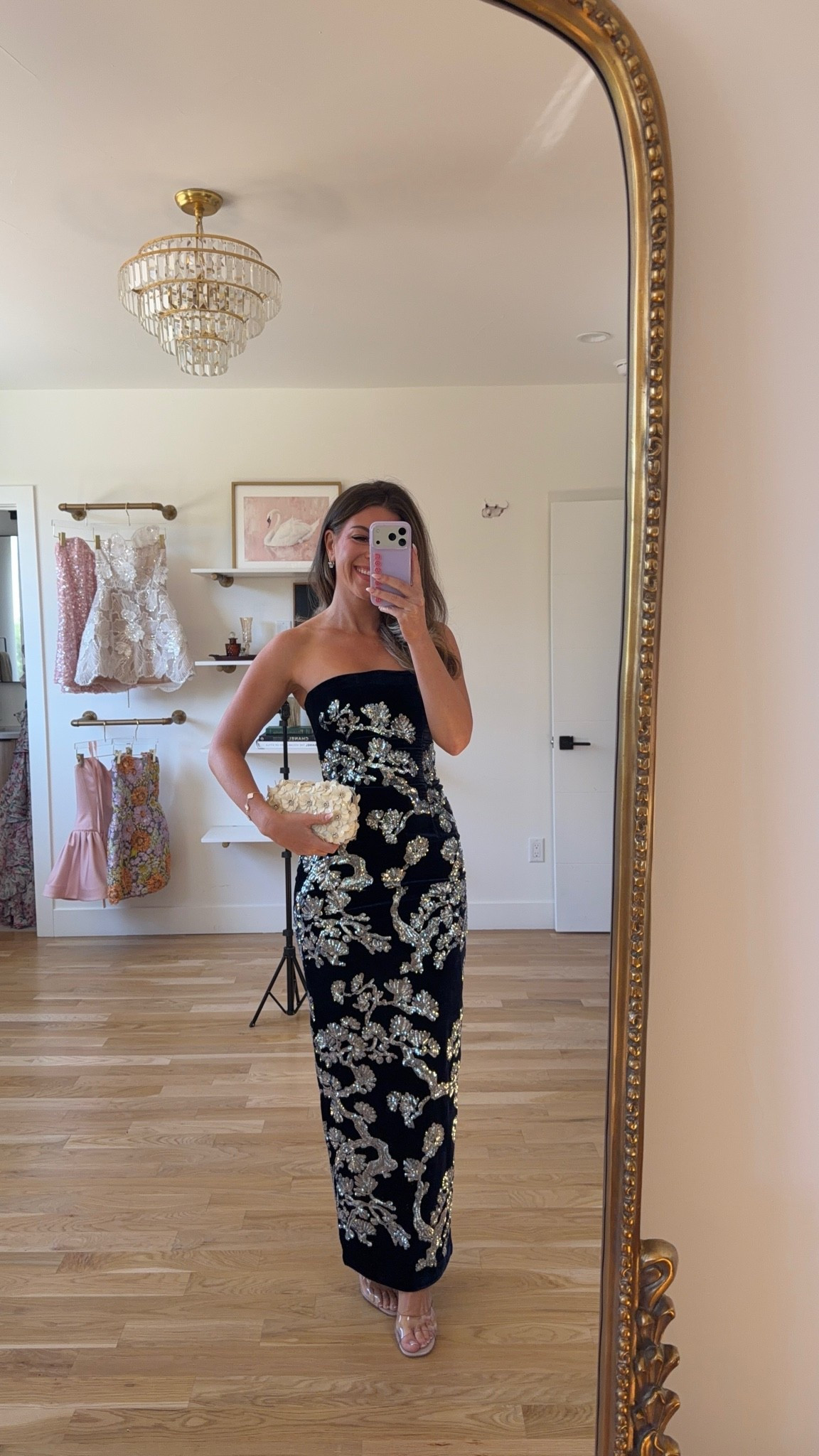 black velvet strapless gown with silver sequin floral embroidery down the front fall wedding guest dress for every girl 💍

I’m 5’4” & wearing my usual smalls/2

electric picks code: emerson20 
lulus code: emerson20 (first purchase) 

fall wedding guest dresses, wedding guest dresses, cocktail dresses, semi-formal dresses, black tie wedding guest dresses, destination wedding guest dresses, garden party dresses, wedding guest outfit ideas, fall dresses, autumn dress

#LTKgrwm #LTKWedding #LTKSeasonal