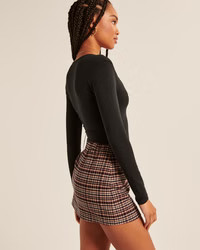 Women's Clean Menswear Skort | Women's Bottoms | Abercrombie.com | Abercrombie & Fitch (US)