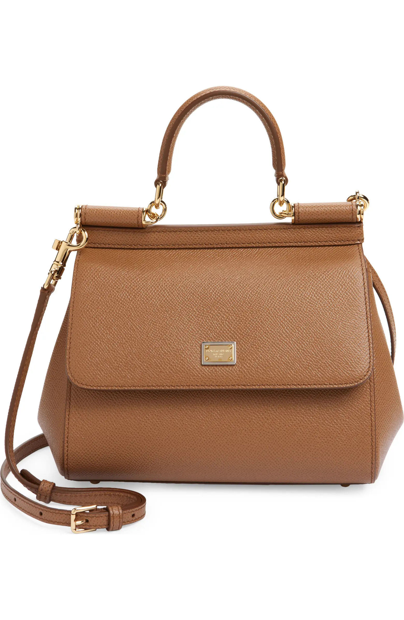 Medium Sicily Leather Top Handle Bag | Nordstrom