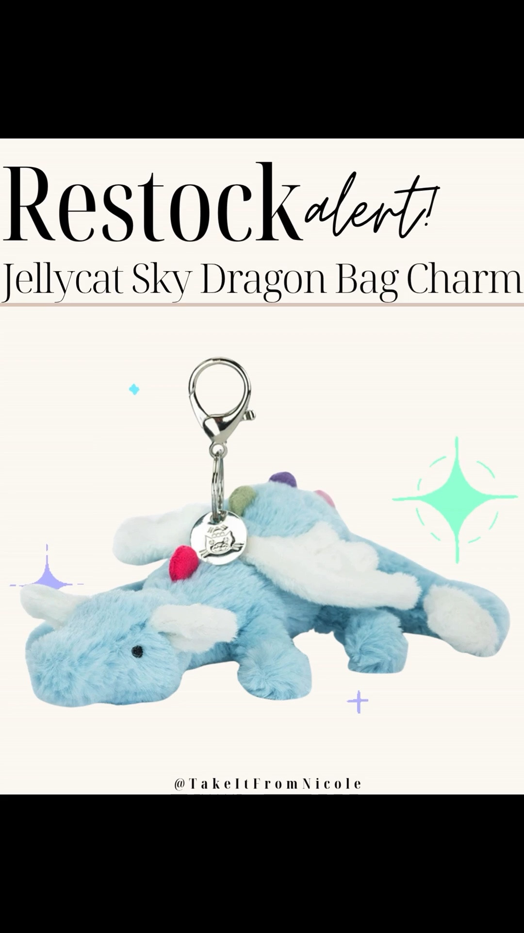 The Jelly Cat Sky Dragon Bag Charm is FINALLY back in stock! I love their bag charms so much.


#LTKmomlife #LTKKids