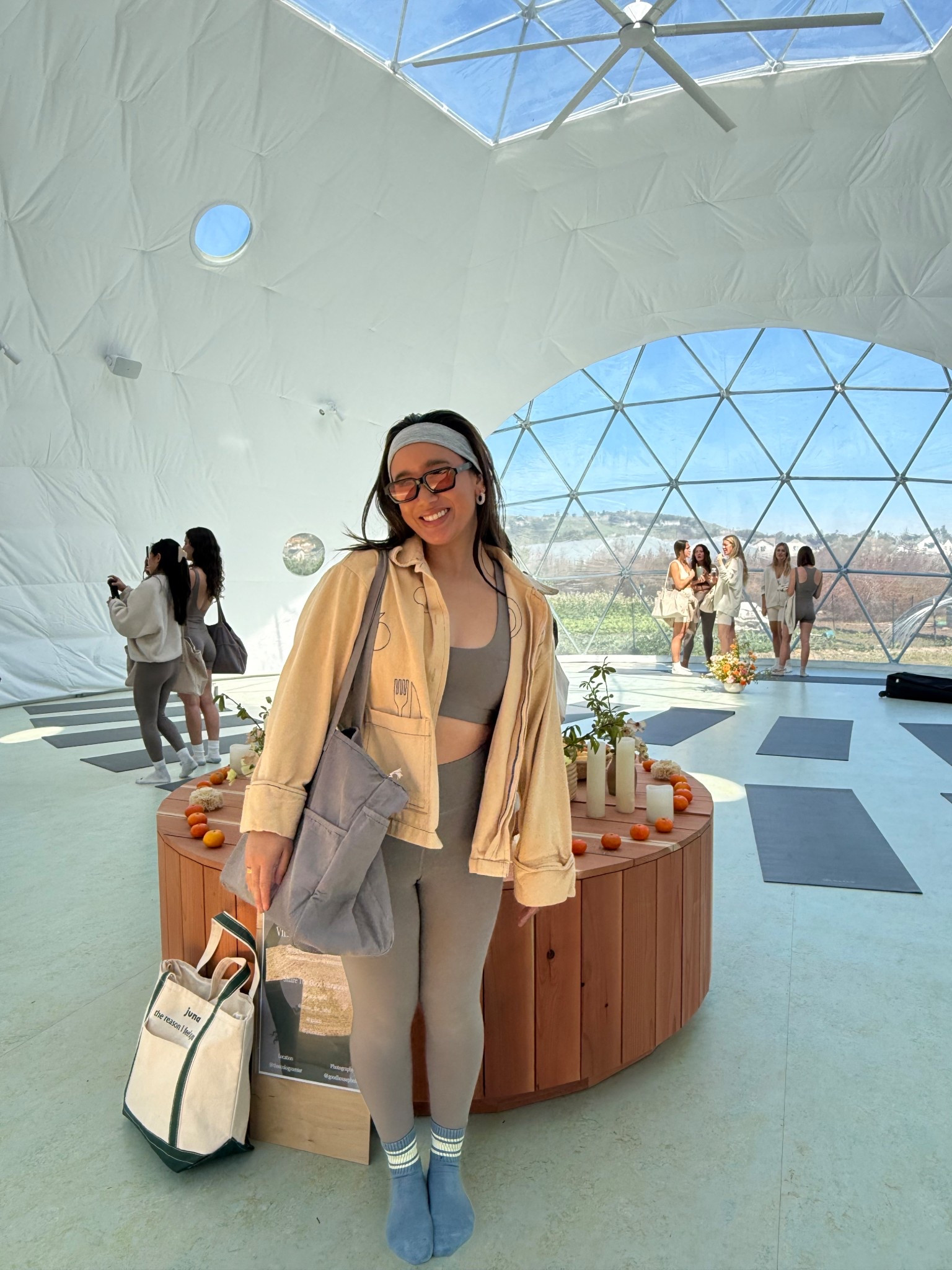 Went to a sound bath - this is my new fave lounge/light workout set that’s organic cotton. Wearing size medium! 

#LTKFindsUnder100 #LTKActive #LTKStyleTip