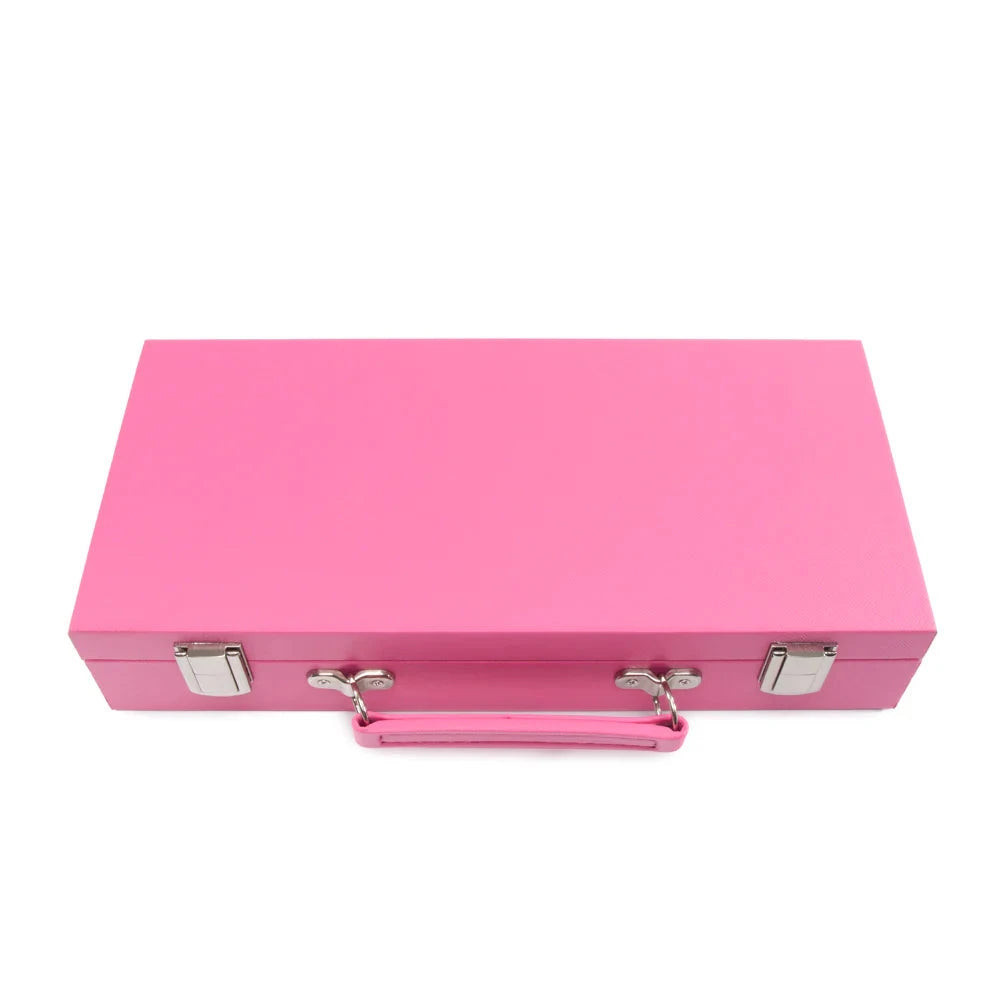 Mini Travel Mahjong Set - Pink | The Horseshoe Crab