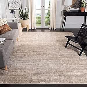 SAFAVIEH Vision Collection Area Rug - 8' x 10', Creme, Modern Ombre Tonal Chic Design, Non-Sheddi... | Amazon (US)