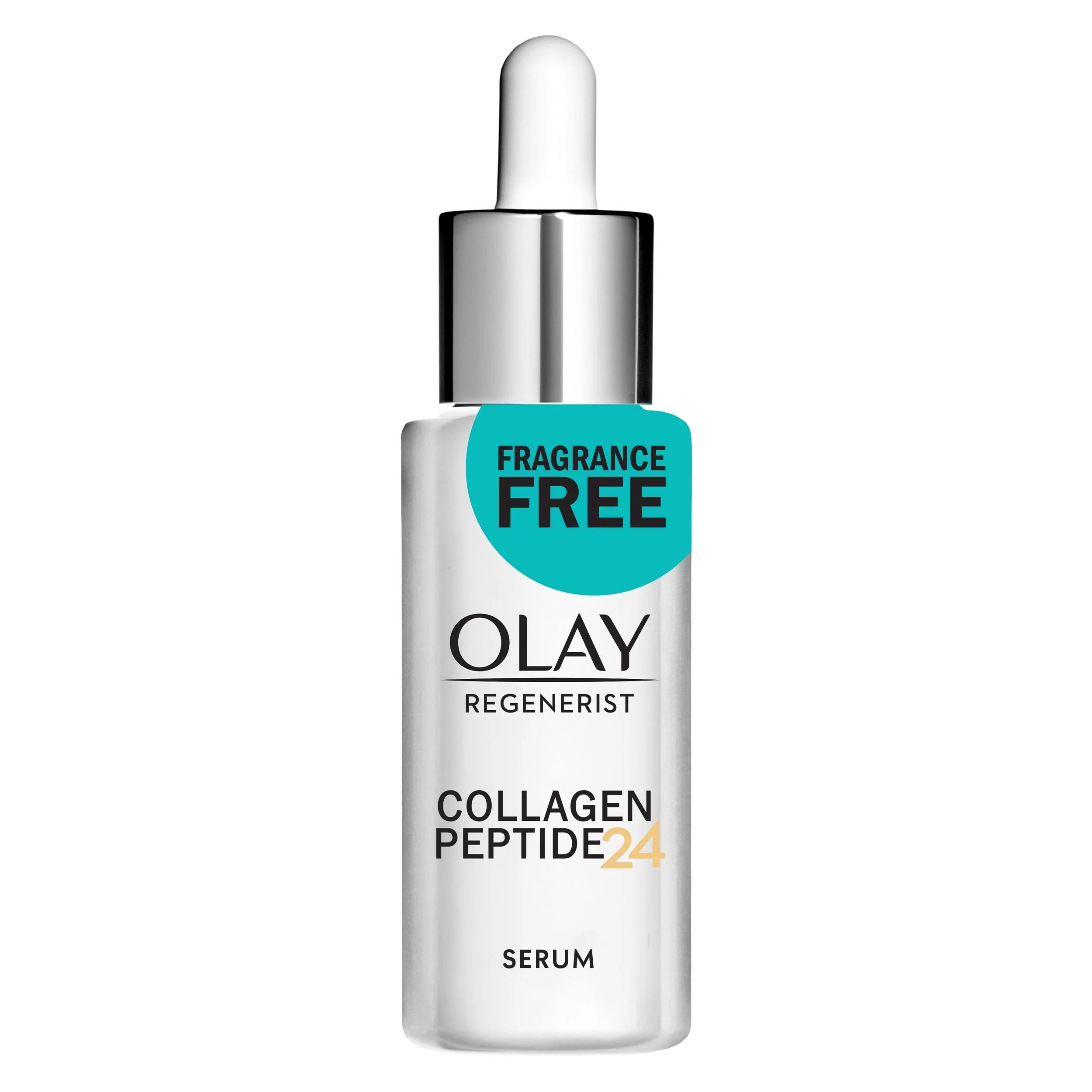 Olay Regenerist Collagen Peptide 24 Serum, Fragrance-Free, 1.3 fl oz | Walmart (US)