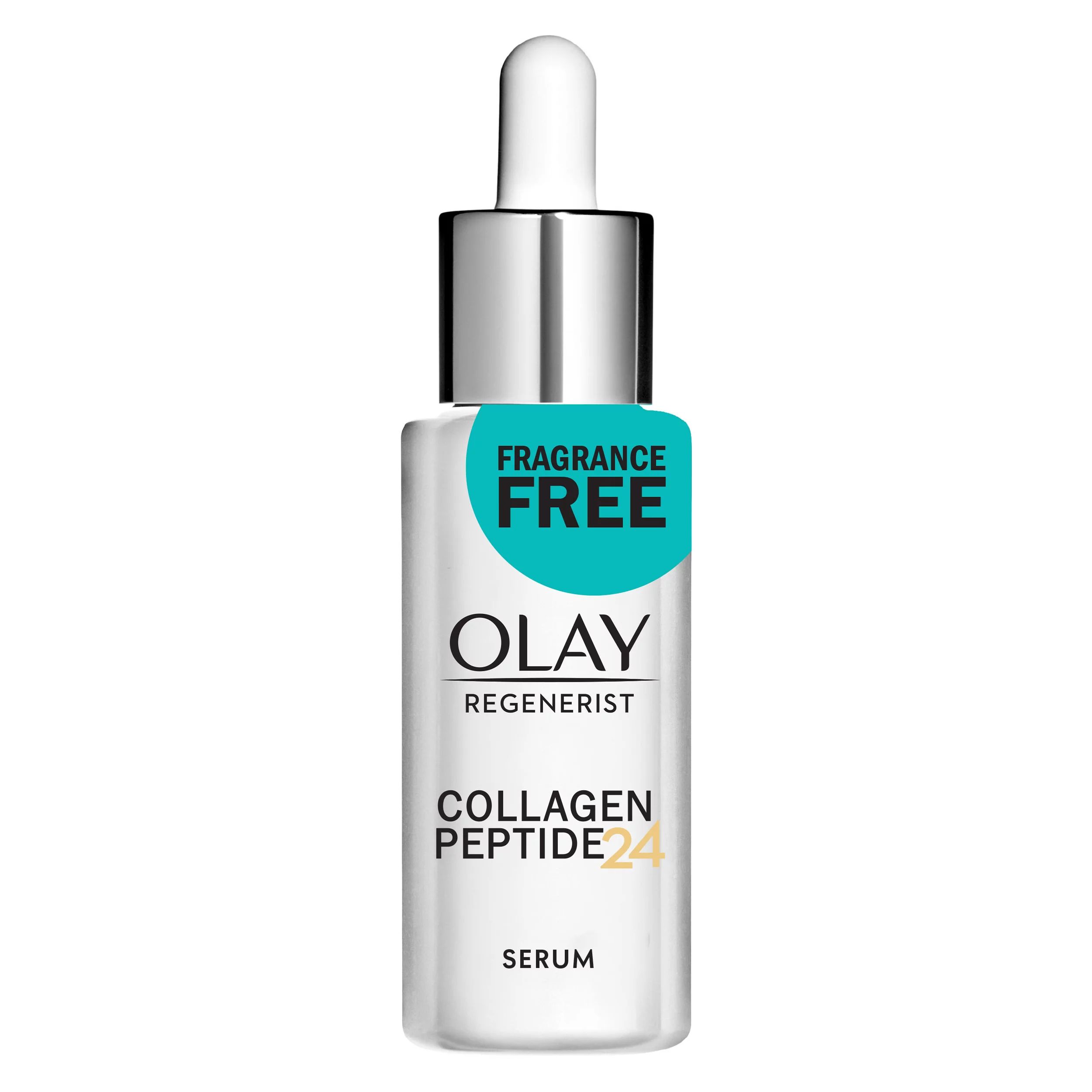 Olay Regenerist Collagen Peptide 24 Serum, Fragrance-Free, 1.3 fl oz | Walmart (US)