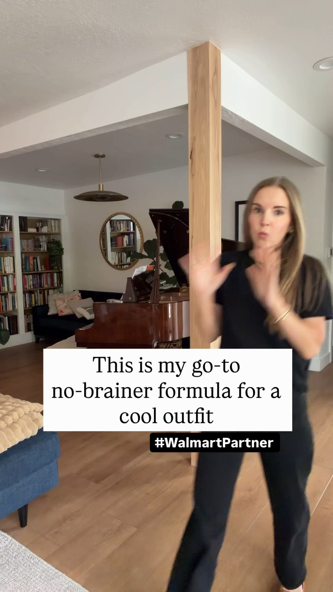 When I'm stuck on what to wear, a monochrome outfit is one of my favorite brainless ways to look put together. #WalmartPartner 

It makes everything look more purposeful and high-end and I love this $10 tee from @walmartstyle (I have a white one too and it's great with white jeans for another easy monochrome look! I have the hot pink version of this tee too but I don't own any hot pink pants 😂).

Add a fun jacket, some jewelry and a favorite pair of shoes and you're ready to roll! 

#WalmartStyle