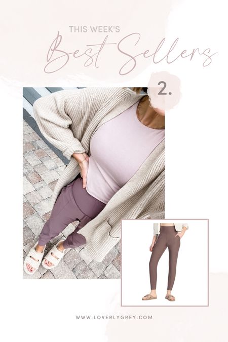 These adorable neutral joggers from Old Navy are one of your top 5 best sellers of the week. Loving it to wear as a casual fall outfit  

#LTKstyletip #LTKunder50 #LTKSeasonal