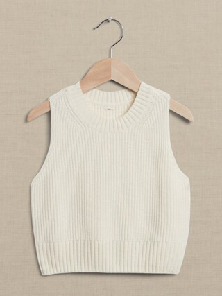 Toddler Wool-Cashmere Vest | Banana Republic Factory