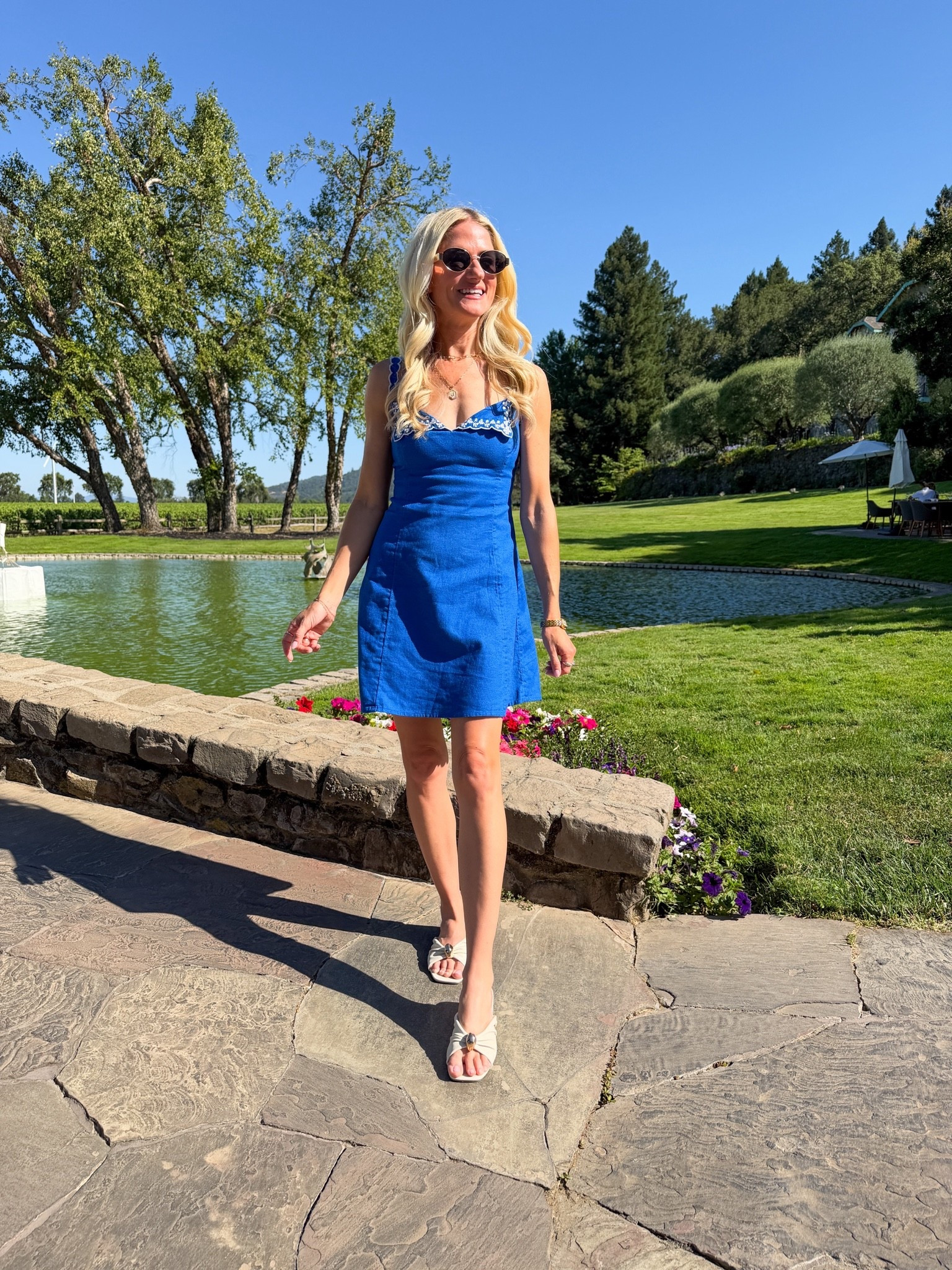 The cutest linen mini dress from Abercrombie giving European vibes! Scallop strap detailing that are adjustable. Pretty floral details, also comes in brown.

#LTKootd #LTKgrwm